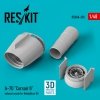 RESKIT RSU48-0296 A-7D CORSAIR II EXHAUST NOZZLE FOR HOBBYBOSS KIT 1/48